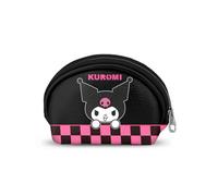 Sanrio Kuromi Chess-Monedero Oval Casual, Multicolor, 12 x 9 cm