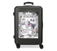 Sanrio Kuromi Dream Closer Maleta Mediana Negro 46x65x23 cms Rígido 3 kgs Cierre de combinación Lateral ABS 3 kgs 56LExtensible Equipaje de Mano