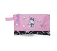 Sanrio Kuromi Fortune Telling Bandolera, Estuche, Fabricada en Poliéster, Compartimento Principal, de Joumma Bags