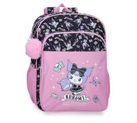 Sanrio Kuromi Fortune Telling Mochila Escolar Rosa 30x40x13 cm Poliéster