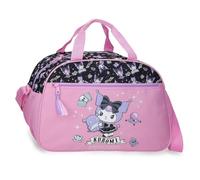 Sanrio Kuromi Fortune Telling Mochila infantil, mochila escolar, fabricada en Poliéster, bolsillos laterales, tirantes anchos ajustables de Joumma Bags