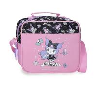 Sanrio Kuromi Fortune Telling Neceser Adaptable con Bandolera Rosa 23x20x9 cm Poliéster