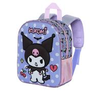 Sanrio - Kuromi Mochila 3D Elite Rebel 30X25X10Cm (Hello Kitty 9206)