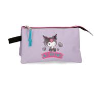 Sanrio Kuromi Retropop Bandolera, Estuche, Fabricada en Poliéster, Compartimento Principal, de Joumma Bags