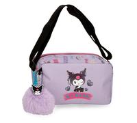Sanrio Kuromi Retropop Bandolera Morado 19,5x11,5x7,5 cm Poliéster