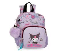 Sanrio Kuromi Retropop Mochila de Paseo pequeña Morado 19x24x10 cm Poliéster 4,6L