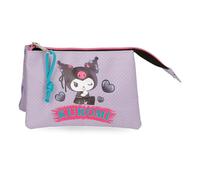Sanrio Kuromi Retropop Monedero Morado 14x10x3,5 cm Poliéster