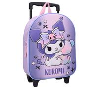 Sanrio Kuromi Rucksack Trolley Infantil Lila 2 Ruedas 32x26x11 cm