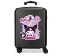Sanrio Kuromi Wonder Fest Maleta de Cabina Negro 38x55x20 cms Rígido 2 kgs Cierre de combinación Lateral ABS 2 kgs 35L Equipaje de Mano