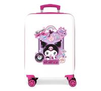 Sanrio Kuromi Wonder Maleta de Cabina Blanco 38x55x20 cms Rígido 2 kgs Cierre de combinación Lateral ABS 2 kgs 35L Equipaje de Mano