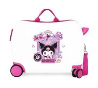 Sanrio Kuromi Wonder Maleta Infantil Blanco 50x38x20 cms Rígido 2,05 kgs Cierre de combinación Lateral ABS 2,05 kgs 34L Equipaje de Mano