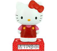 Kids Licensing - Lámpara 3D con Despertador y fecha Hello Kitty & Friends