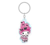 Sanrio llavero pink black party series my melody 7 cm