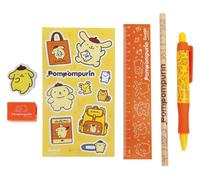 Sanrio pack de 6 set de escritura pompompurin