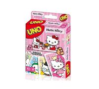 (Sanrio rosa) Mario Avengers Uno Cars Pikachu Sanrio Paw Patrol Poker Card Board Prop Game