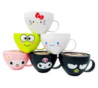 Sanrio squishy figuras hello kitty cappuccino expositor (8)