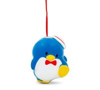 Sanrio Tuxedosam - Adorno de decoupage inastillable de 4 pulgadas | Decoración festiva para árbol de Navidad