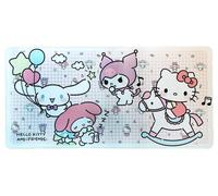 Sanrio xxl alfombrilla de ratón pink black party series hello kitty &