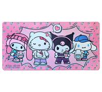 Sanrio xxl alfombrilla de ratón pink black party series hello kitty &
