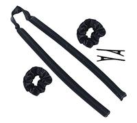 SANRLO Diademas, accesorios para el cabello para mujer, 5 piezas de rizadores de pelo sin calor, pinzas para el cabello y banda para el cabello, rulos para el cabello, rodillos para dormir, rizos