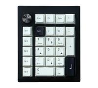 SANRLO GMK26 Teclado Numérico Mecánico Portátil 26 Clave con Soporte QMK Métodos Conexión para Oficina Y Hogar