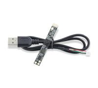 SANRLO OV9726 - Módulo de cámara de visión de 66 grados, USB, cámara web de 1/6.5 pulgadas YUY2 MJPEG focal ajustable para reconocimiento facial