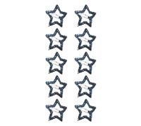 SANRLO Pinzas para el pelo, diademas, accesorios para el cabello para mujer, 10 piezas de pinzas de pelo con lentejuelas para mujer, clip de aleación a presión, accesorios estéticos para el cabello