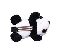 SANRLO Pinzas para el pelo, diademas, accesorios para el cabello para mujer, bonito tocado de panda, diadema elástica para la cabeza, broche de corbata para el pelo, pulsera, accesorio para la ropa