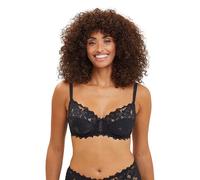 Sans Complexe - Arum - Sujetador Push up clásico de Encaje con Aros - Mujer - Black - 90D