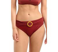 Sans Complexe Bain Elevated Basics Bikini Bottoms, Pomegranate, 38-40 Women's