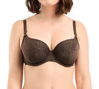 Sans Complexe Bain Reflet Bikini Top, Black, 100C Women's