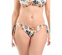 Sans Complexe Bain Staycation Bikini Bottoms, Floral Print Ivory, 46-48 Women's