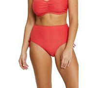Sans Complexe Bask In Bliss_68qak51 Bañador de Cintura Alta, Rojo Poppy, 38-40 para Mujer