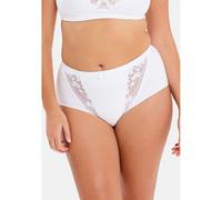 SANS COMPLEXE Braguita alta efecto vientre plano Jeanne. Color Blanco