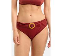 SANS COMPLEXE Braguita de bikini Elevated Basics. Color burdeos
