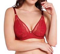 Sans Complexe Charmante Sujetador Demi, Rouge Grenat, 100C para Mujer