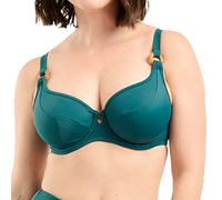 Sans Complexe Elevated Basics, Top de Bikini con Aros Mujer, Astral Green, 90E