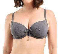 Sans Complexe Glow It Up Top de Bikini con Aros, Blue Gold, 100C para Mujer