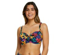 Sans Complexe Island Dream Parte Superior de Bikini, Floral Negro, 85C para Mujer