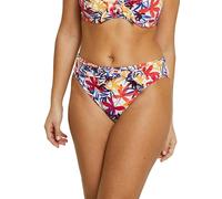 SANS COMPLEXE Island Dream Traje de baño, Bragas Talla Mediana, Florale Blanc, 50-52 para Mujer