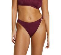 Sans Complexe On Board_68xak50 Bañador de Cintura Alta, Rododendro Rojo, 46-48 para Mujer
