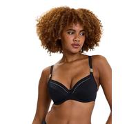 Sans Complexe, Traje de baño con Refuerzo, Modelo de Forma de Speekaboo, Mujer, línea de Camisetas escultivas y Muy Femeninas, 100f, Negro