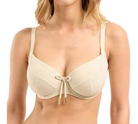 Sans Complexe, Traje de baño con Refuerzo, resplandeciente Modelo, Mujer, Elegante y Femenina con su diseño Brillante, 95c, Oro Marfil