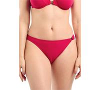 Sans Complexe, Traje de baño, Pantalones de baño caídos, Textura de Modelo glamorosa, Mujer, Toque Colorido y Sexy, 38-40, Cerise