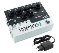 SansAmp Character VT Bass DI Preamp Pedal de efectos + fuente de alimentación keepdrum