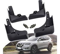 SANSHAOS 4 Piezas Coche Guardabarros para 2014 2015 2016 Vagabondo di Nissan XTRAIL XTRAIL T32,Faldillas Antibarro Guardabarros Delantero Trasero No Es Necesario Perforar Agujeros