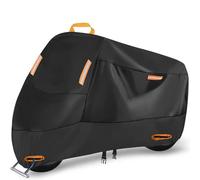 SANSHAOS Funda para Moto Cubierta de Moto 210D 300D Impermeable Protectora para Yamaha NMAX 155 N-MAX155, Antipolvo UV Protección,XXXXL (295 * 110 * 140 cm)-300D