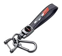 SANSHAOS Llavero de coche para KIA GT-LINE, llavero de coche para hombres y mujeres, accesorios de coche, regalo de negocios, color negro