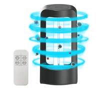 SANSI - Lámpara de desinfección UV de 42 W, lámpara de esterilización UVC con mando a distancia (longitud de onda 254 nm), esterilizador UV portátil para dormitorio, hotel, cocina, baño, sin ozono