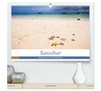 Sansibar - Impressionen von Rolf Dietz (hochwertiger Premium Wandkalender 2026 DIN A2 quer), Kunstdruck in Hochglanz: Strände wie aus einem Traum